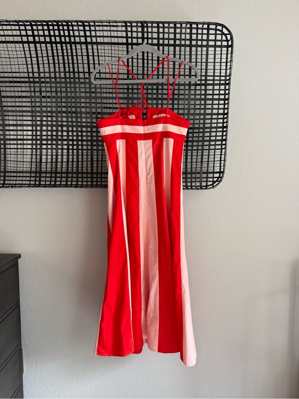 Anthropologie Maeve Halter Colorblock Midi Dress - Picture 5 of 7